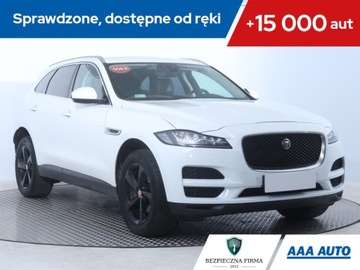 Jaguar F-Pace SUV 2.0 iD4 240KM 2019 Jaguar F-Pace 25d AWD, Salon Polska