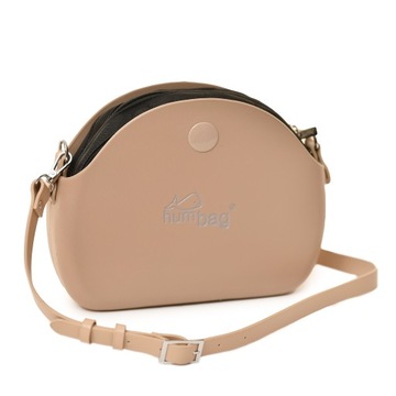TOREBKA HUMBAG OBAG Handy Cappuccino Black KOMPLET