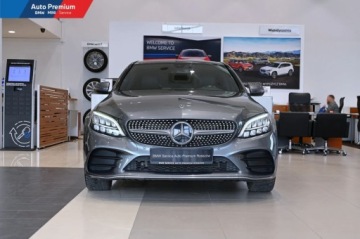 Mercedes Klasa C W205 Kabriolet Facelifting 1.5 200 184KM 2019 Mercedes-Benz Klasa C C200 4MaticFV23kamera cofania AMG line 1.5 184KM, zdjęcie 1