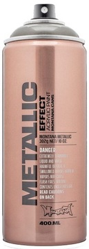 MONTANA METALIK LAKIER Z EFEKTEM METALICZNYM SZARY GRAFITOWY 400ML