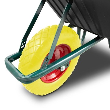 TACZKA OGRODOWA 100L 250KG WÓZEK OGRODOWY