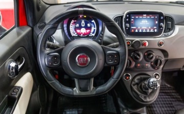 Fiat 500 II Seria 4 1.2 69KM 2017 Fiat 500 1.2 Lounge Dualogic 1.2 Benzyna 69KM, zdjęcie 8