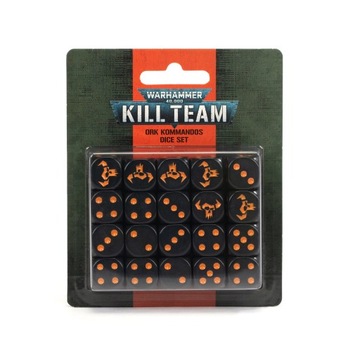 Kill Team: Ork Kommandos Dice Set - kostki