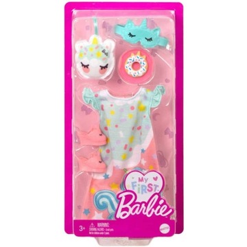 BARBIE MY FIRST Ubranko + Akcesoria