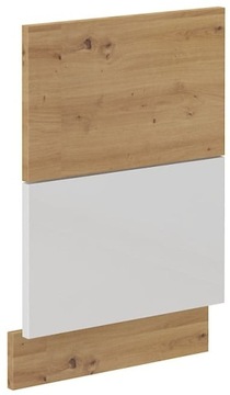 KUCHENNY FRONT DO ZMYWARKI Z COKOŁEM BIAŁY 45CM