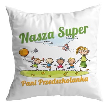 PODUSZKA prezent na DZIEŃ NAUCZYCIELA SZKOŁA WZORY