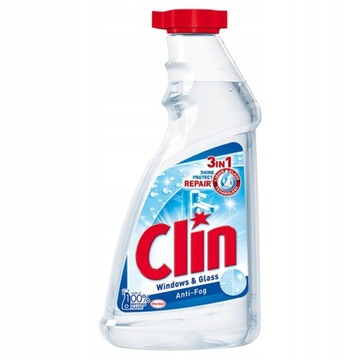 Płyn do szyb Clin Anty-para 500 ml ZAPAS