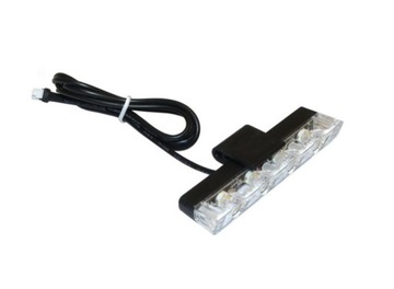 LED СТРОБоскопы 16W SLIM синий красный тонкий