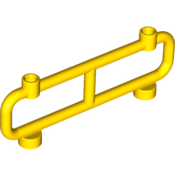 LEGO barierka płotek 1X8X2 żółta 1 szt 2486 NOWA