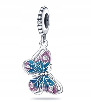 CHARMS ZAWIESZKA BIŻUTERIA MOTYL MOTYLEK model 14