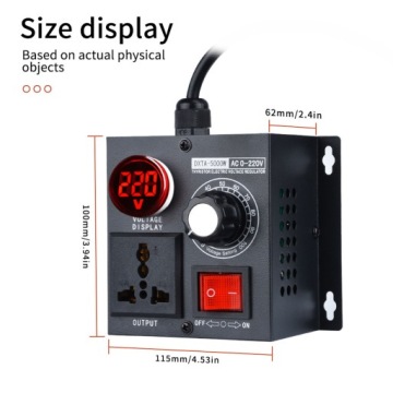 Электронный стабилизатор напряжения 5000W LED цифровой дисплей G5