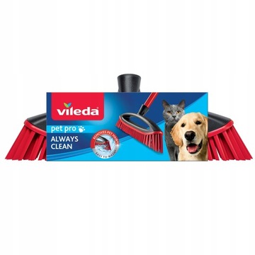 Vileda Szczotka do zamiatania sierści i włosów Always Clean Pet Pro WKŁAD