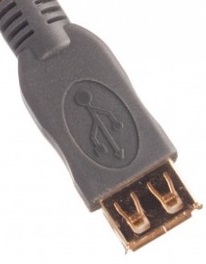 SUPRA USB 2.0 A-A M/F 1М USB-УДЛИНИТЕЛЬНЫЙ КАБЕЛЬ