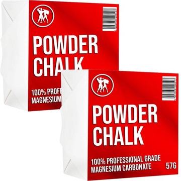 HERKULES MAGNEZJA W KOSTCE POWDER CHALK 57G TALK CHWYT PODCIĄGANIE WSPIN