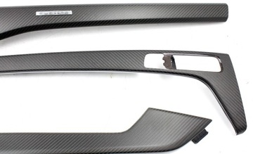 НОВЫЙ ДЕКОР ДЕКОРАТИВНАЯ НАКЛОНКА КОНСОЛИ AUDI A4 B9 RS5 A5 8W F5 VB4 CARBON MAT