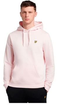 BLUZA MĘSKA Lyle Scott Sweter Pullover Hoodie ML416VOG-Z865 RÓŻOWY r. M