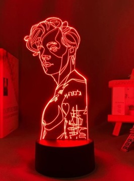 3D СВЕТОДИОДНАЯ ЛАМПА HARRY STYLES CHARACTER COLOR + USB-ПУЛЬТ ДУ