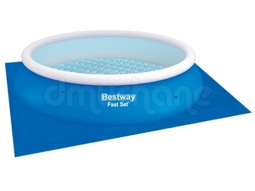 MATA OCHRONNA PODKŁAD POD BASEN 488x488cm BESTWAY PODKŁAD