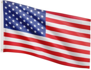 FLAGA USA STANÓW ZJEDNOCZONYCH 120x80 CM NA MASZT