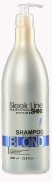 STAPIZ SLEEK LINE SZAMPON BLOND 1000ml JEDWABIEM