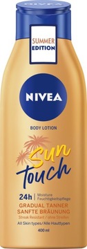 NIVEA SUN Balsam do ciała do opalania brązujący nawilżający 400ml