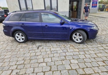 Mazda 6 I Kombi 2.0 MZR 147KM 2006 Mazda 6 2.0 beznyna Importowana z Niemiec, zdjęcie 14