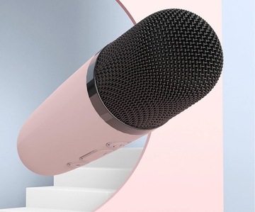 БЕСПРОВОДНОЙ НАБОР ДЛЯ КАРАОКЕ С BLUETOOTH МИКРОФОНОМ И ДИНАМИКОМ ДЛЯ ДЕТЕЙ