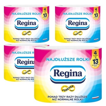 PAPIER TOALETOWY NAJDŁUŻSZY REGINA 16 ROLEK ZESTAW