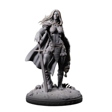 Barbarian female - Anya - PRIMAL Collectibles - Druk 3D