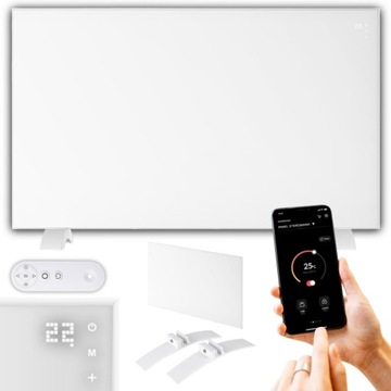 OGROMNY GRZEJNIK 1200W NA PODCZERWIEŃ PILOT LCD IR