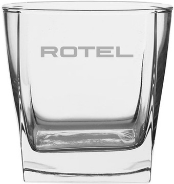Zestaw 2 szklanek do Whisky, grawer ROTEL