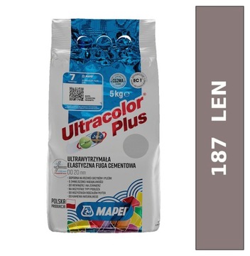 MAPEI FUGA Elastyczna Ultrawytrzymała Ultracolor Plus 187 LEN 5kg