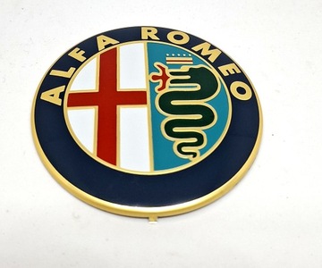 ALFA ROMEO ZNAK KAPOTA VÍKO KUFRU 74 MM