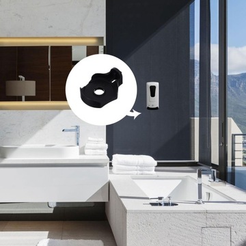 Uchwyt dozownika szamponu 2 zestawy