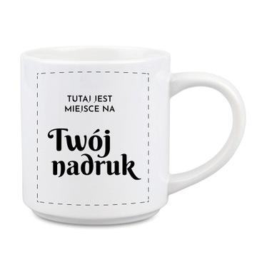 Kubek Stacker 330ml, z dowolną grafiką, logo, tekstem