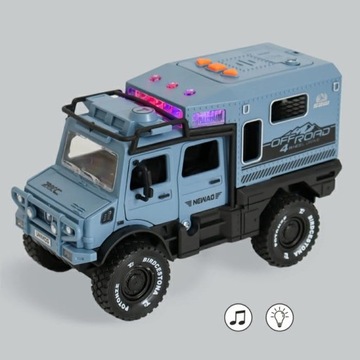 Auto Jeep с огнями и открывающими звуковыми дверями с автомобиля с дороги