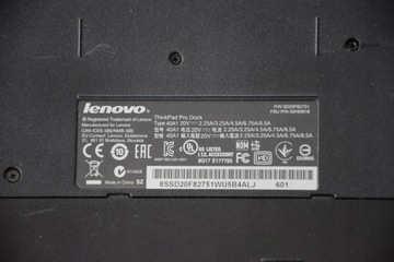 Док-станция Lenovo 40A1 T440 L540 T540 Ключ