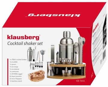 KLAUSBERG KB-7655 НАБОР ПОСУДЫ БАРМЕНА