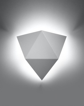 KINKIET LAMPA NA ŚCIANĘ REFLEKTOR LED SOLIDO biały