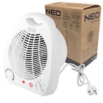 NEO ВЕНТИЛЯТОР FARELKA ЭЛЕКТРОНАГРЕВАТЕЛЬ 2000ВТ С НАГРЕВАТЕЛЕМ