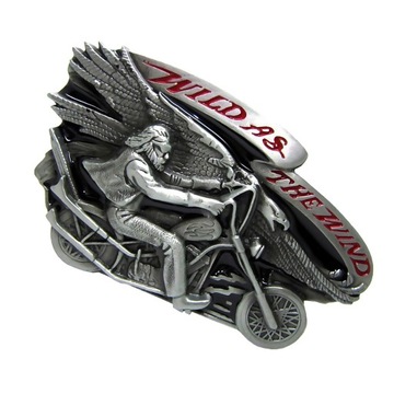 Motocyklista 3D metalowa czaszka silnika