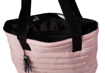 СТЕГАНАЯ ЖЕНСКАЯ СУМКА SOLOME, РОЗОВАЯ