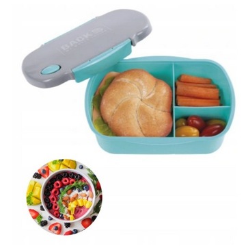 ŚNIADANIÓWKA LUNCH BOX POJEMNIK JEDZENIE BPA FREE