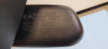 ZRCÁTKO ZPÁTEČNÁ POUZDRO PEUGEOT 5008 II 3008