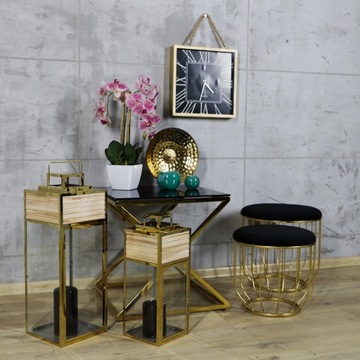 НАБОР ФОНАРЕЙ 2в1 ЗОЛОТОЙ ФОНАРЬ ФОНАРЬ ДЛЯ ДОМАШНЕГО САДА ГЛАМУР