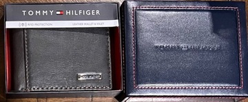 TOMMY HILFIGER Portfel Męski z USA100%Org