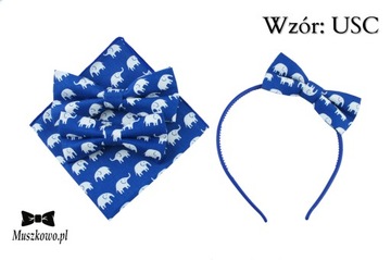 2 галстука-бабочки для папы и сына: COVERNON BLUE