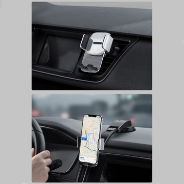 Стабильный автомобильный держатель Baseus для приборной панели/кабины/решетки