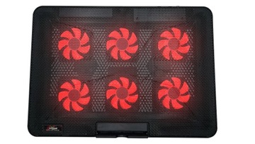 ОХЛАЖДАЮЩАЯ ПОДСТАВКА ДЛЯ НОУТБУКА СВЕТОДИОДНАЯ ПОДСТАВКА 12–15,6 ДЮЙМА