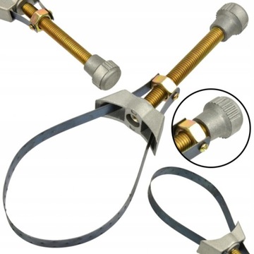 KLUCZ OPASKOWY DO FILTRÓW OLEJU 55-110MM TAŚMOWY